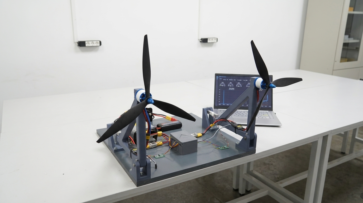Dual Thrust Test Rig Thrust Test Rig